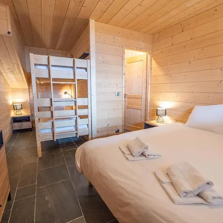 Chalet Beau Gustave 4 50m Piste Huez Express